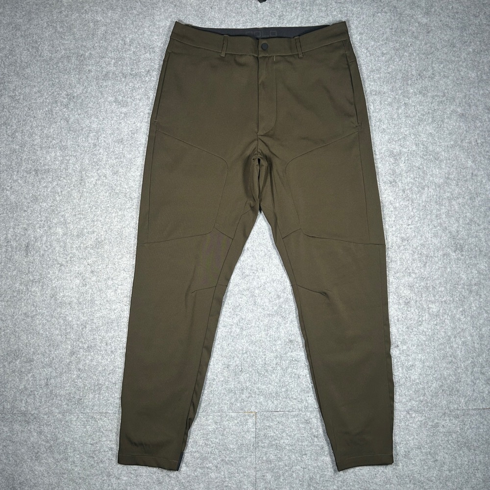 Polo Ralph Lauren Pants Mens 32 Brown Slim Fit Performance Jogger Trousers